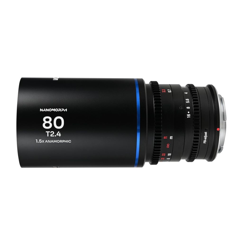 Laowa Nanomorph 80mm T2.4 1.5x S35 (Blu) Nikon Z