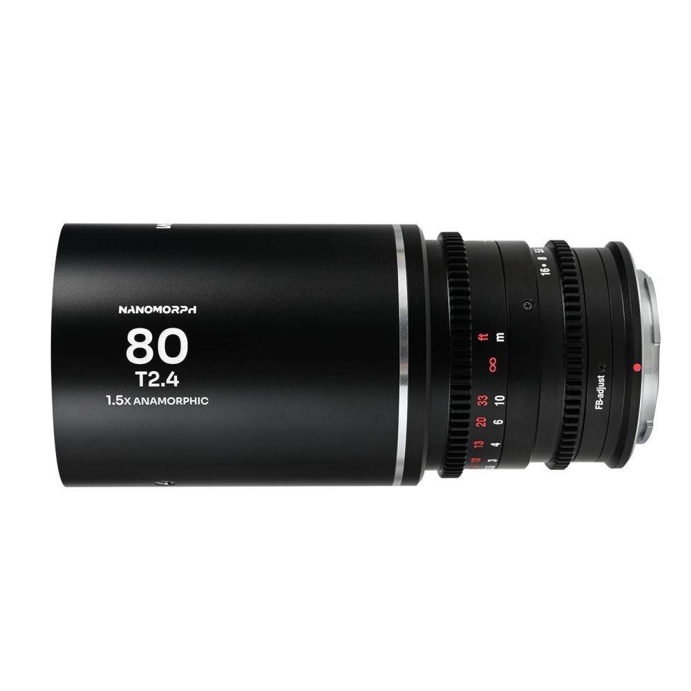 Laowa Nanomorph 80mm T2.4 1.5x S35 (Argento) Nikon Z