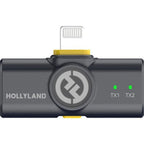 Microfono Lavalier Wireless Hollyland LARK M2 Combo Duo - Antracite Lucido