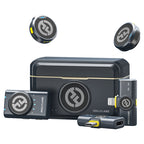Microfono Lavalier Wireless Hollyland LARK M2 Combo Duo - Antracite Lucido