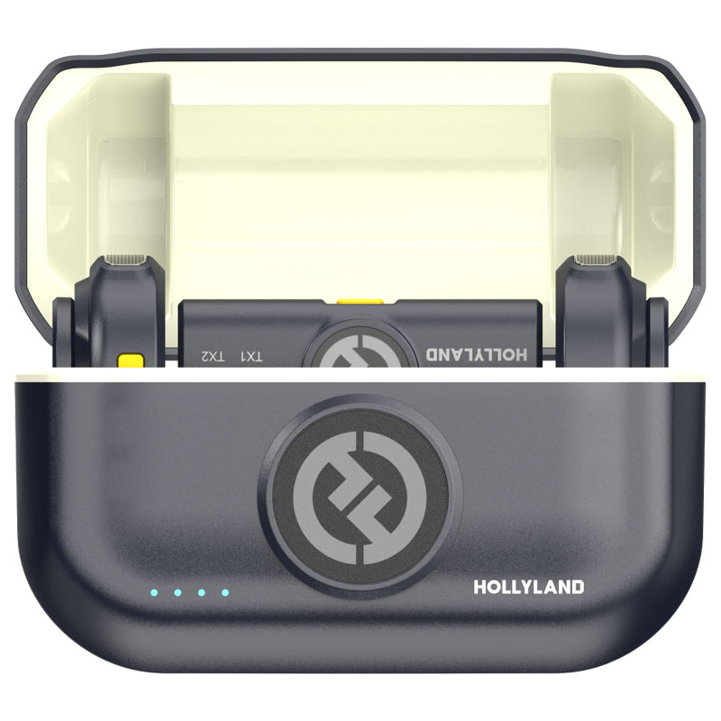 Hollyland Lark M2 con Lightning Plug (Duo,Shine Charcoal)