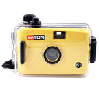 anTON K1 fotocamera con custodia subacquea, giallo