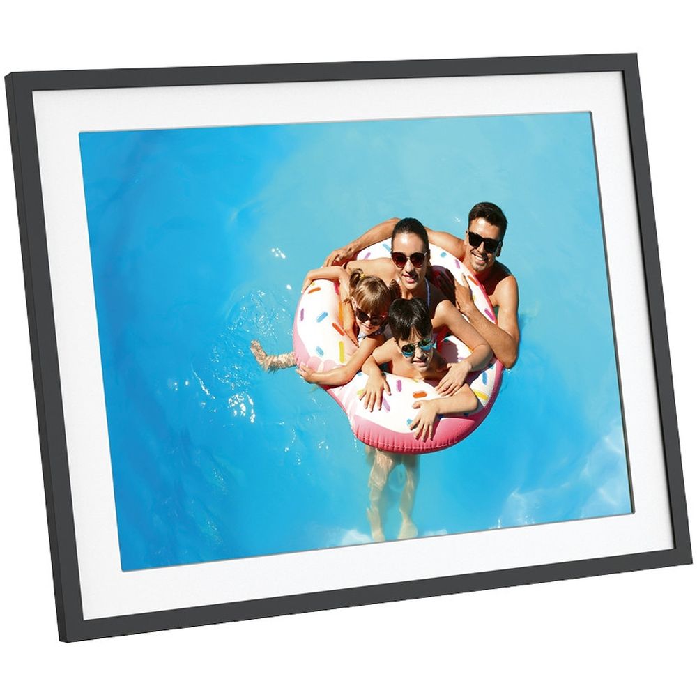 Agfaphoto Frameo Cornice digitale WiFi da 17 pollici, nera
