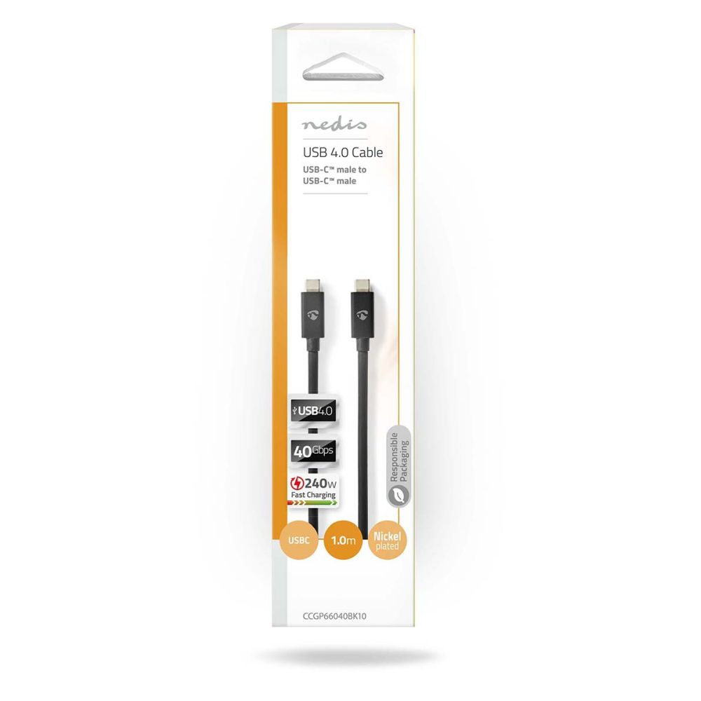 Nedis Cavo USB-C 4.0 240 W 1,0 m