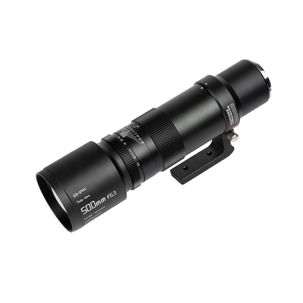 TTArtisan 500mm f/6.3 Nikon F attacco