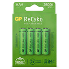 GP NiMH ReCyko AA 2600mAh 1,2V wiederaufladbar, 4 Stück