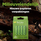 GP NiMH ReCyko AA 2600mAh 1,2V wiederaufladbar, 4 Stück