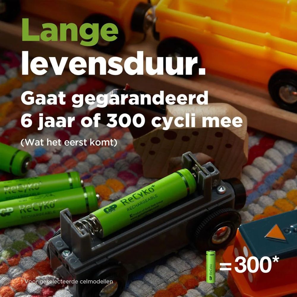 GP NiMH ReCyko AA 2600mAh 1,2V wiederaufladbar, 4 Stück