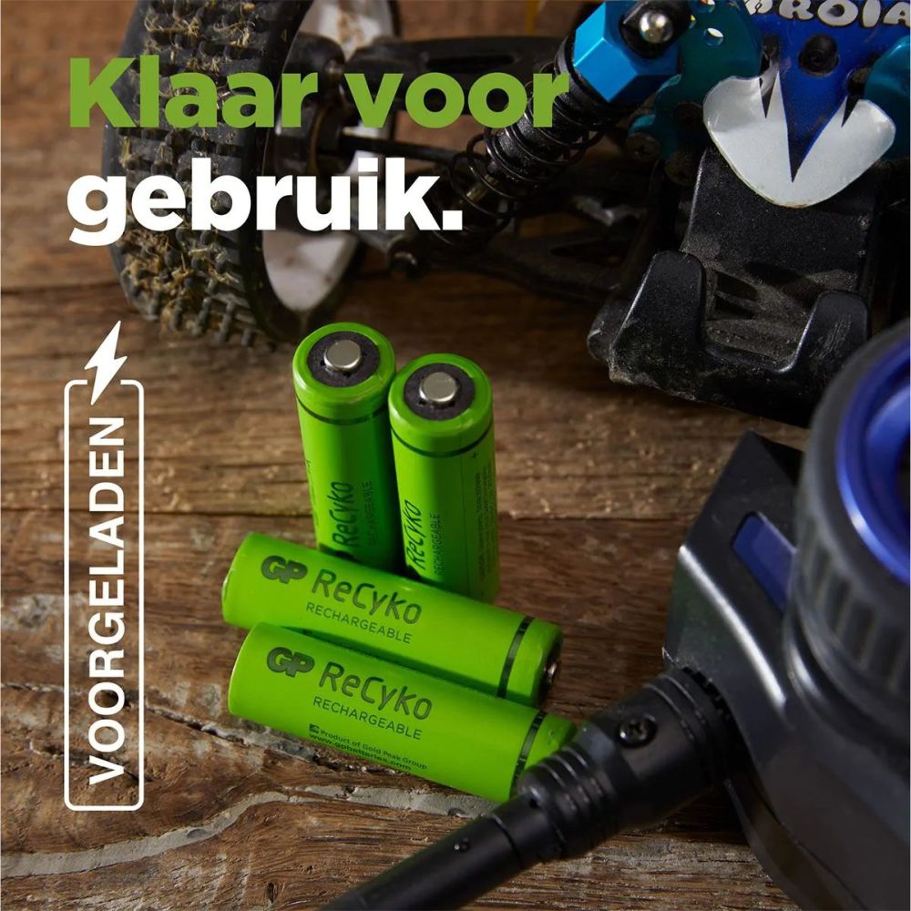 GP NiMH ReCyko AA 2600mAh 1,2V wiederaufladbar, 4 Stück