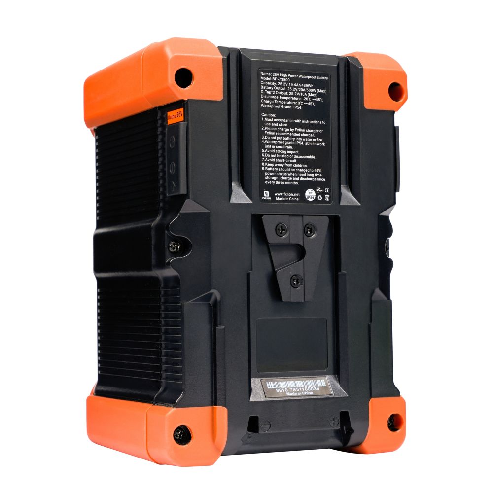 Fxlion BP7S500 498Wh High Power Waterproof V-Mount Batteria