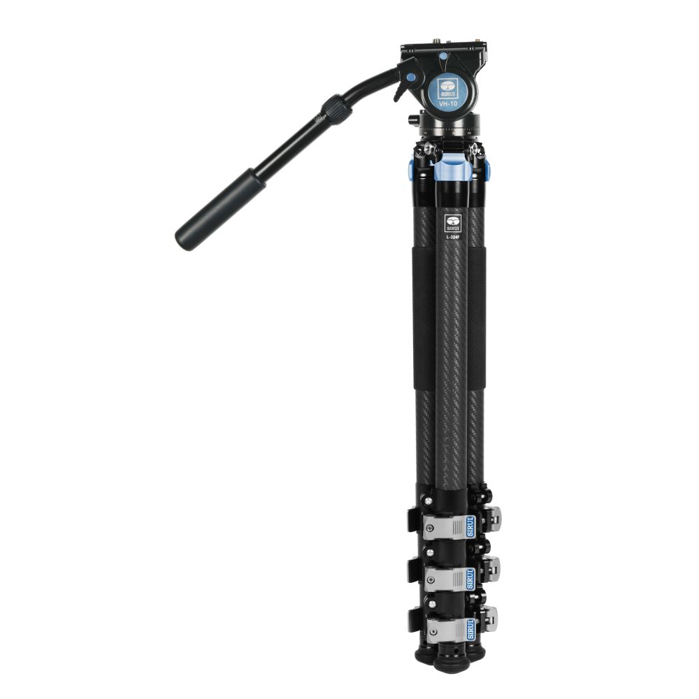 Sirui Treppiede paesaggistico L-324F + testa VH-10