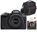 Canon EOS R50 nero + RF-S 18-45mm IS STM Starter Kit