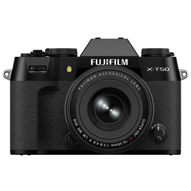 Fujifilm X-T50 nero + XF 16-50mm