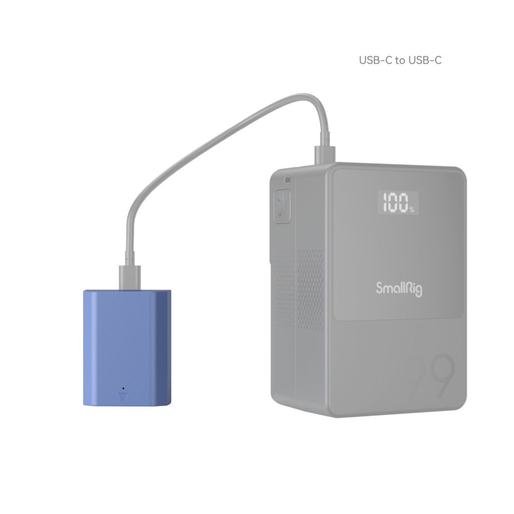 SmallRig 4265B NP-FZ100 Batteria per fotocamera ricaricabile USB-C