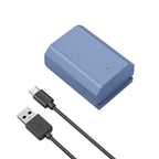 SmallRig 4265B NP-FZ100 Batteria per fotocamera ricaricabile USB-C