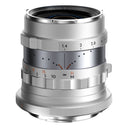 Thypoch Full-frame Simera 28mm f/1.4 per attacco Fujifilm X, argento