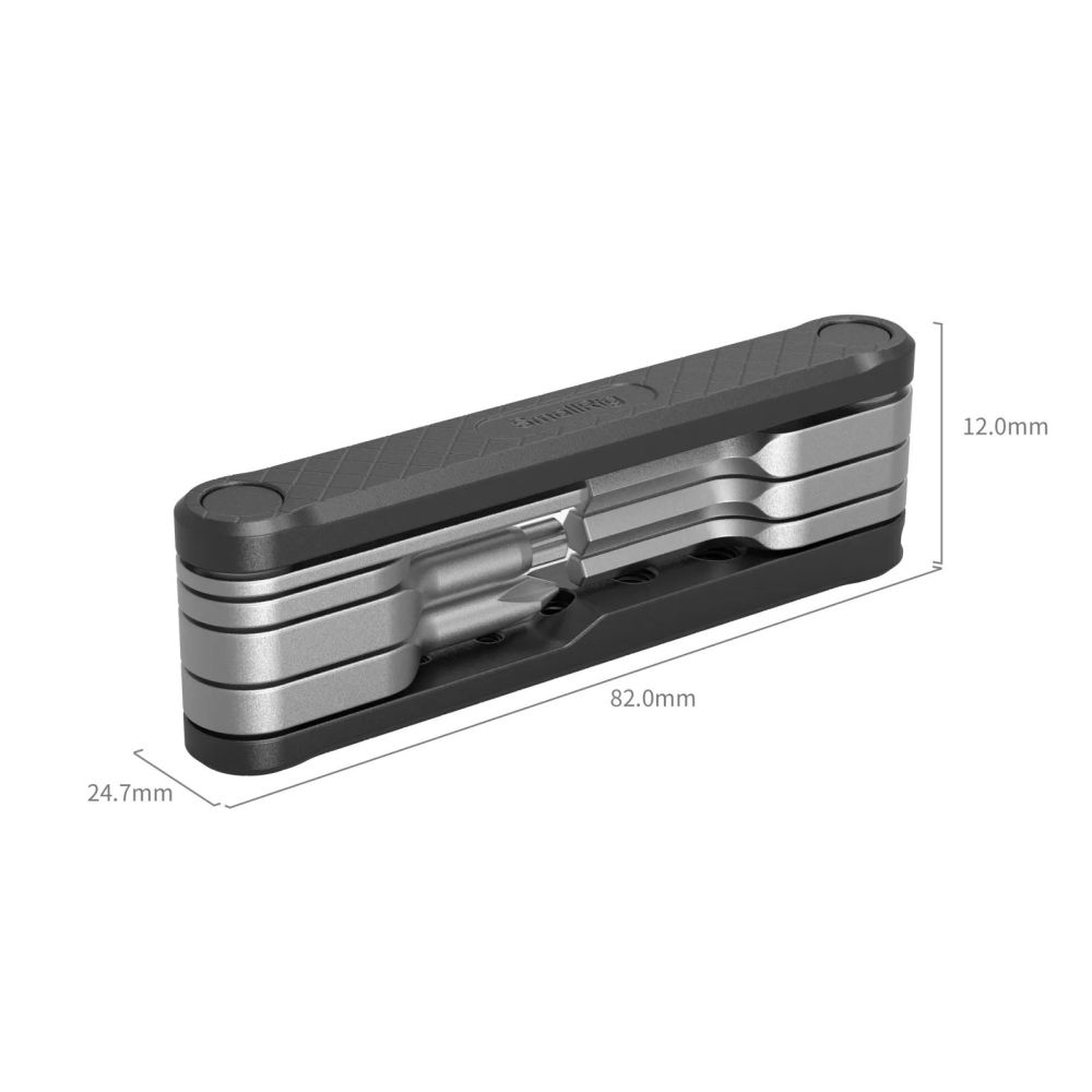 SmallRig 4681 Kit multiutensile pieghevole, nero