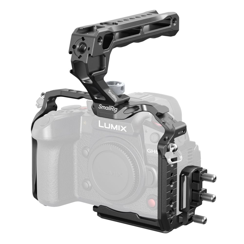 SmallRig HawkLock Kit gabbia a sgancio rapido per Panasonic LUMIX GH7 / GH6 4825