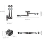 SmallRig HawkLock H21 Braccio magico per rosette a sgancio rapido (11") 4489