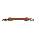 The Hantler Tracolla Cognac / Argento vecchio, grande 33 cm