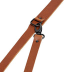 The Hantler Tracolla Cognac / Argento vecchio, grande 33 cm