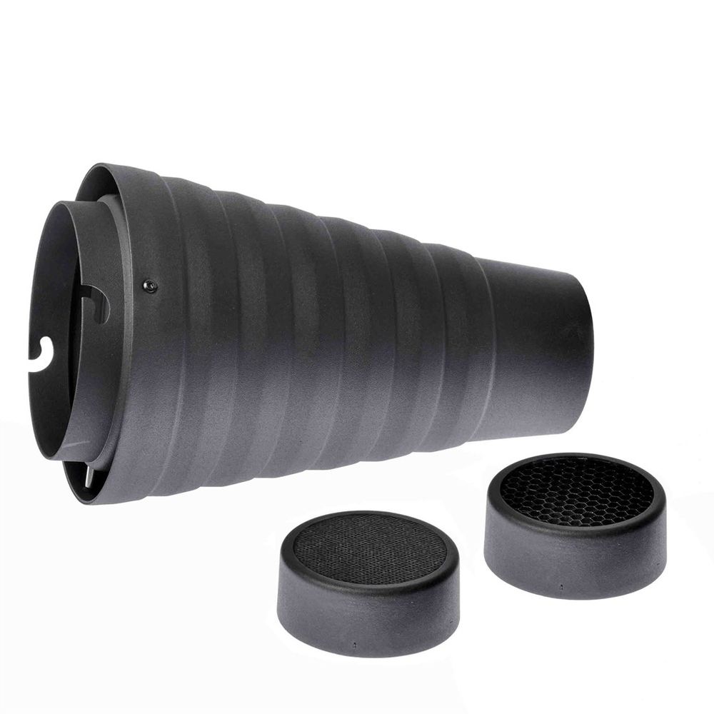 Elinchrom Riflettore Snoot e griglie 6°/12°