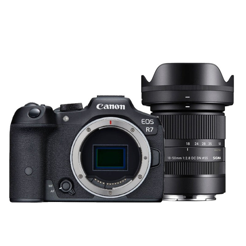 Canon EOS R7 + SIGMA 18-50mm f/2.8 DC DN Canon RF Attacco