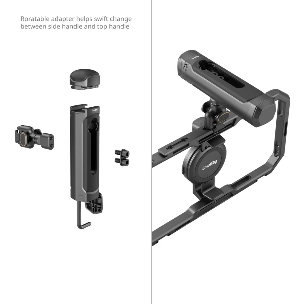 SmallRig All-in-One Video Kit For Smartphone Creators with Audio and Lighting System Full Quick Pro Edition 4704