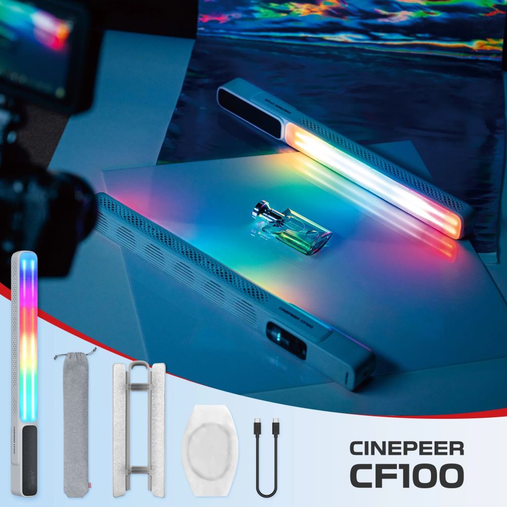 Zhiyun CINEPEER CF100 Luce a bastone standard