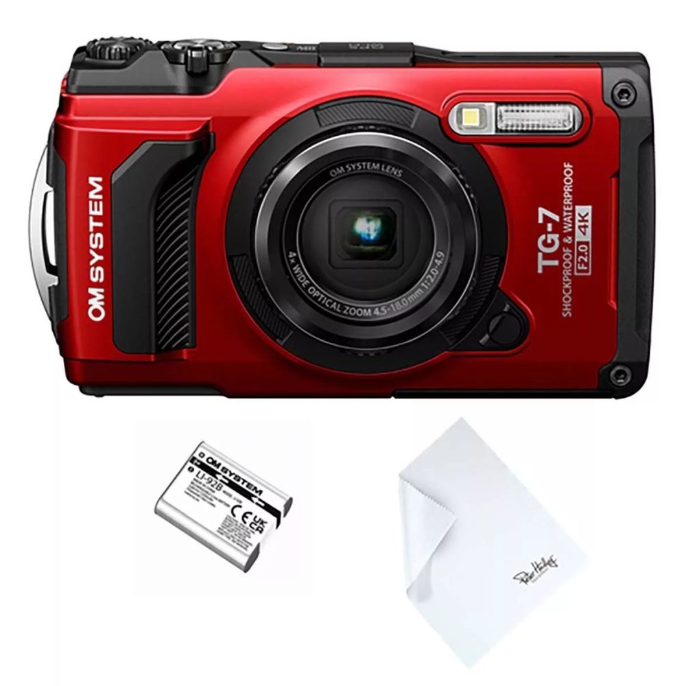 OM SYSTEM TG-7 Edizione speciale rosso