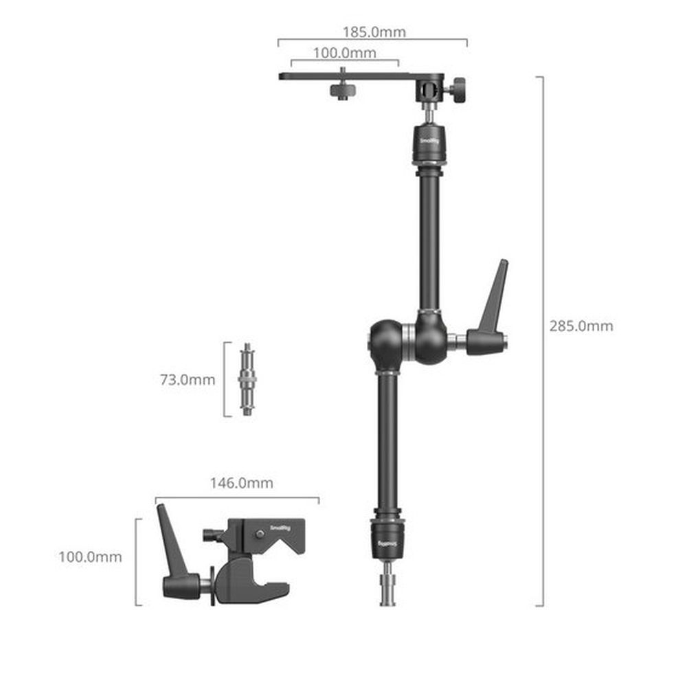 SmallRig Super Morsetto con Magic Arm Kit 4862