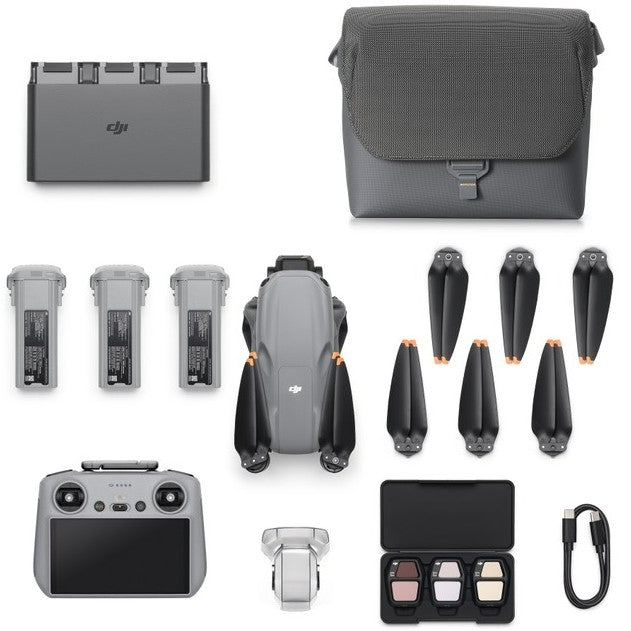 DJI Air 3S Fly More Combo + RC 2 Telecomando Controller
