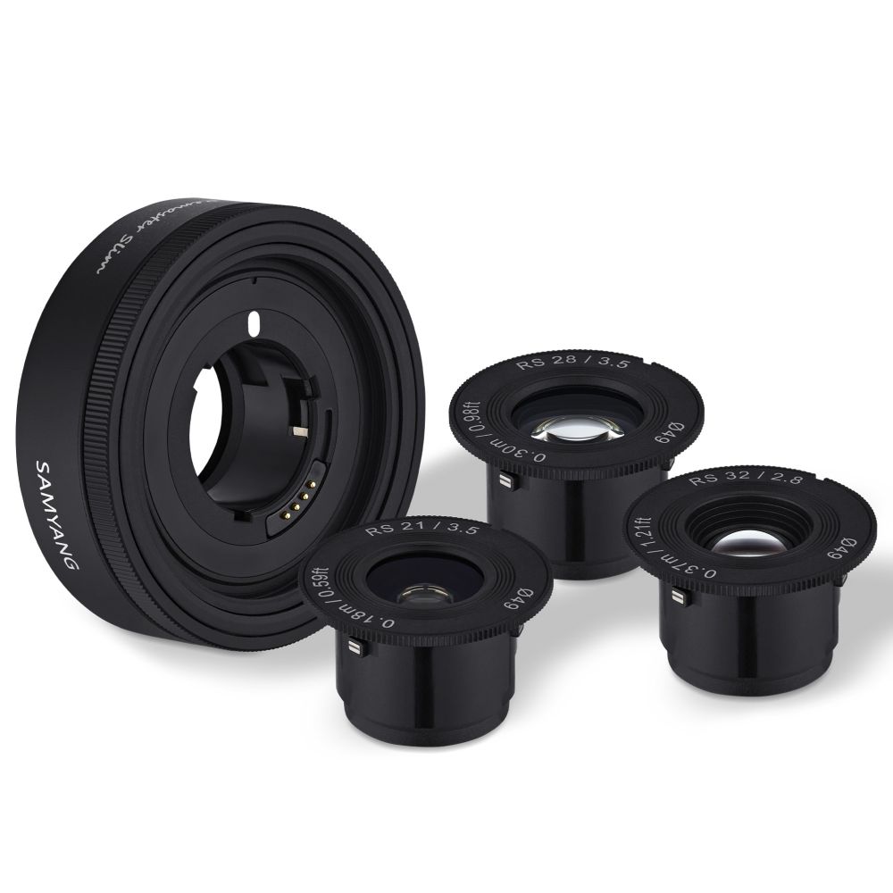 Samyang Remastered Prime Set di obiettivi: 21mm, 28mm e 32mm per Sony FE