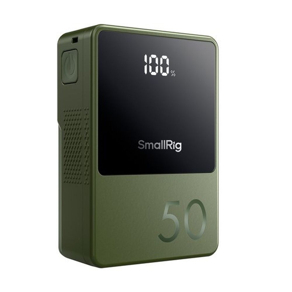 SmallRig 4872 VB50 mini batteria V-Mount verde