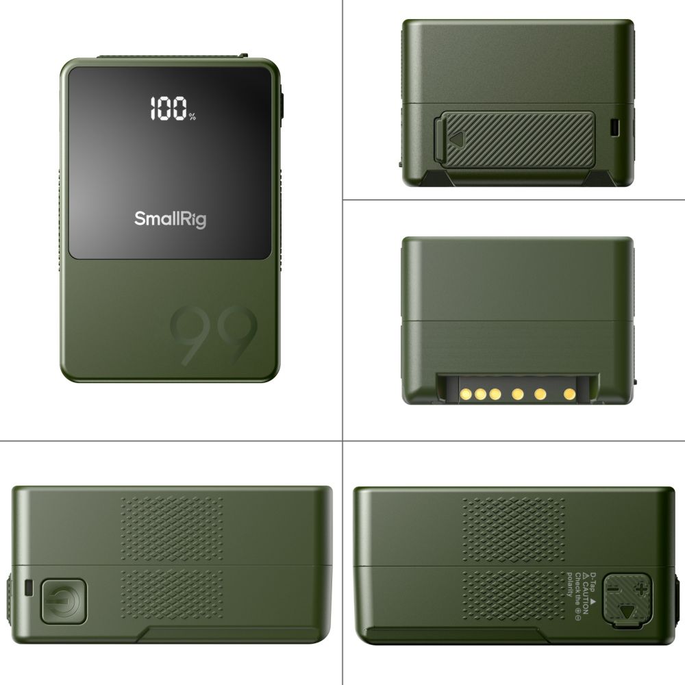 SmallRig 4930 VB99 mini V-Mount Batteria verde