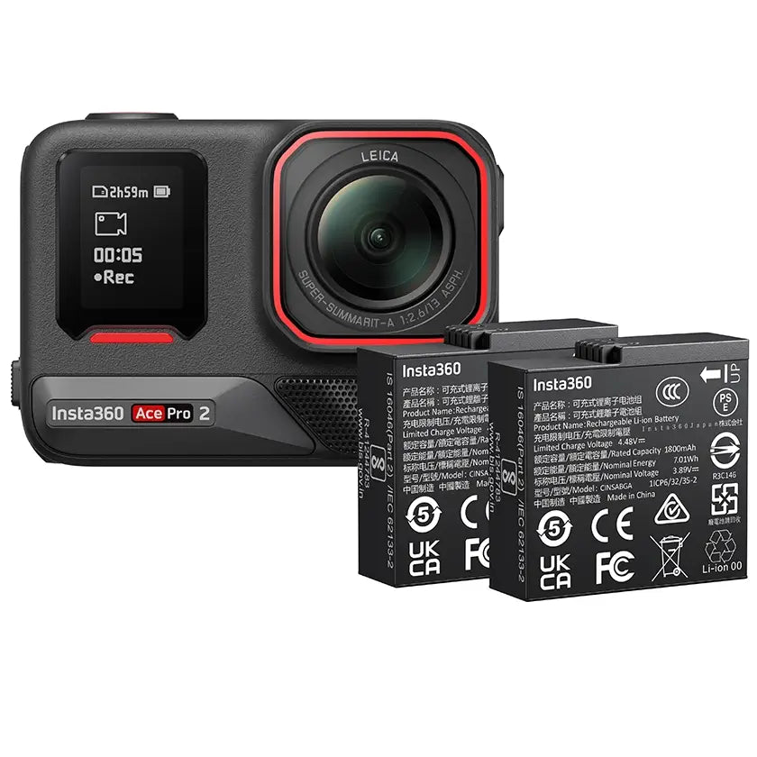 Insta360 Ace Pro 2 bundle con doppia batteria