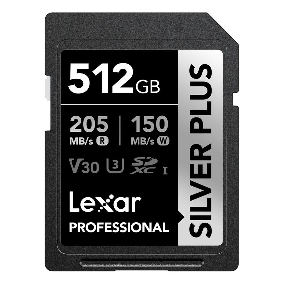 Lexar SD Argento Plus UHS-1 512GB V30