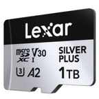Lexar Silver Plus MicroSD Card UHS-I V30 R205/W150 MB/s - 1TB