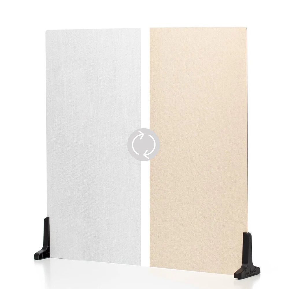 V-Flat Lino Bianco/Crema