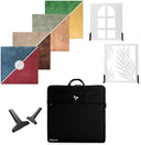 V-Flat Kit testurizzato (4 pannelli Duo 24x24" - 2 pannelli ombra, borsa da viaggio, gambe Duo)