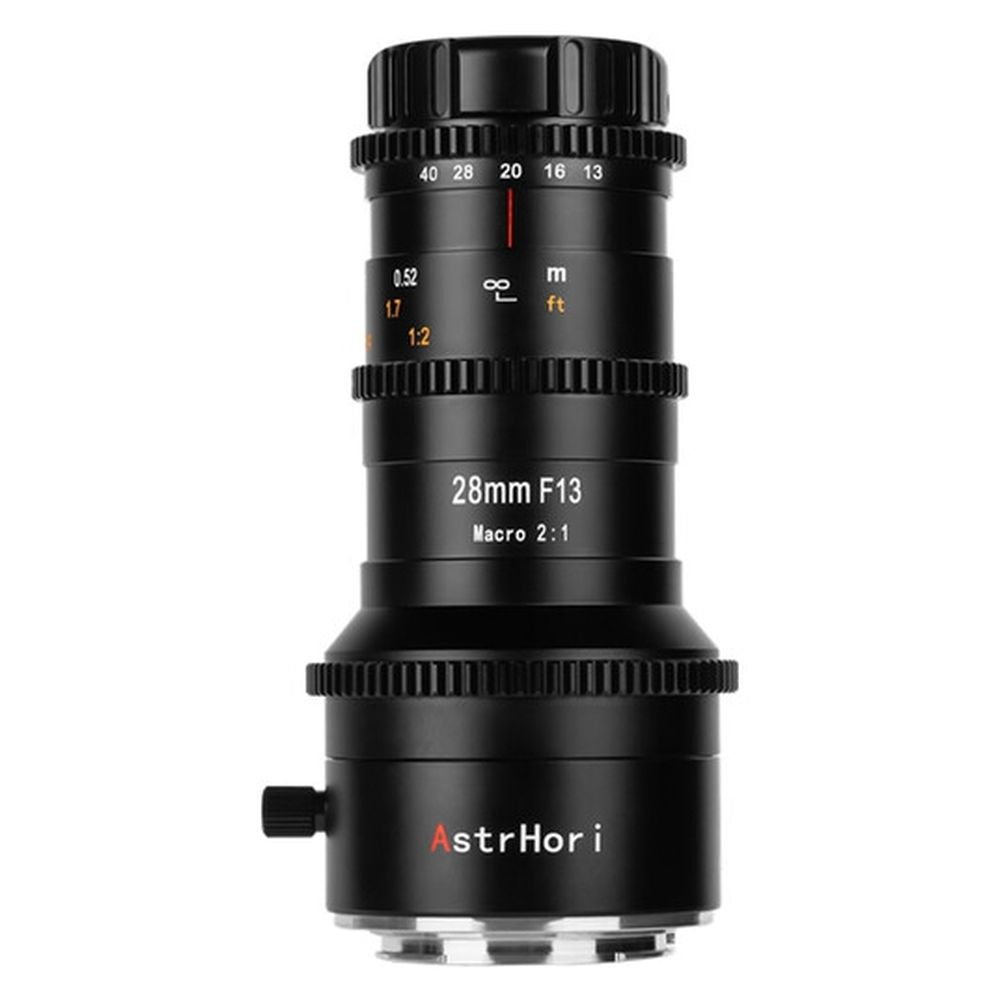 Astrhori 28mm F13-40 Sony E Kit nero (Full frame)