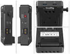 SmallRig 3498B Piastra adattatore per batteria V-Mount (versione base) con morsetto a doppia asta