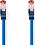 Nedis Cat6 S/FTP RJ45 Cavo di rete maschio - RJ45 maschio 1m blu