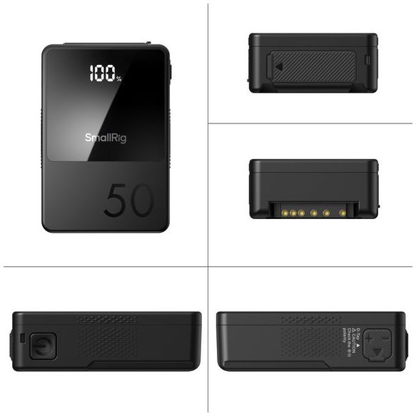 SmallRig 3579B VB50 mini batteria V-Mount
