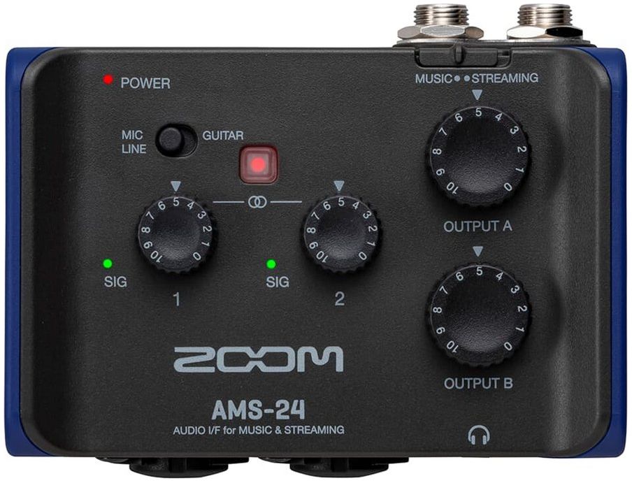 Zoom AMS-24 Interfaccia audio