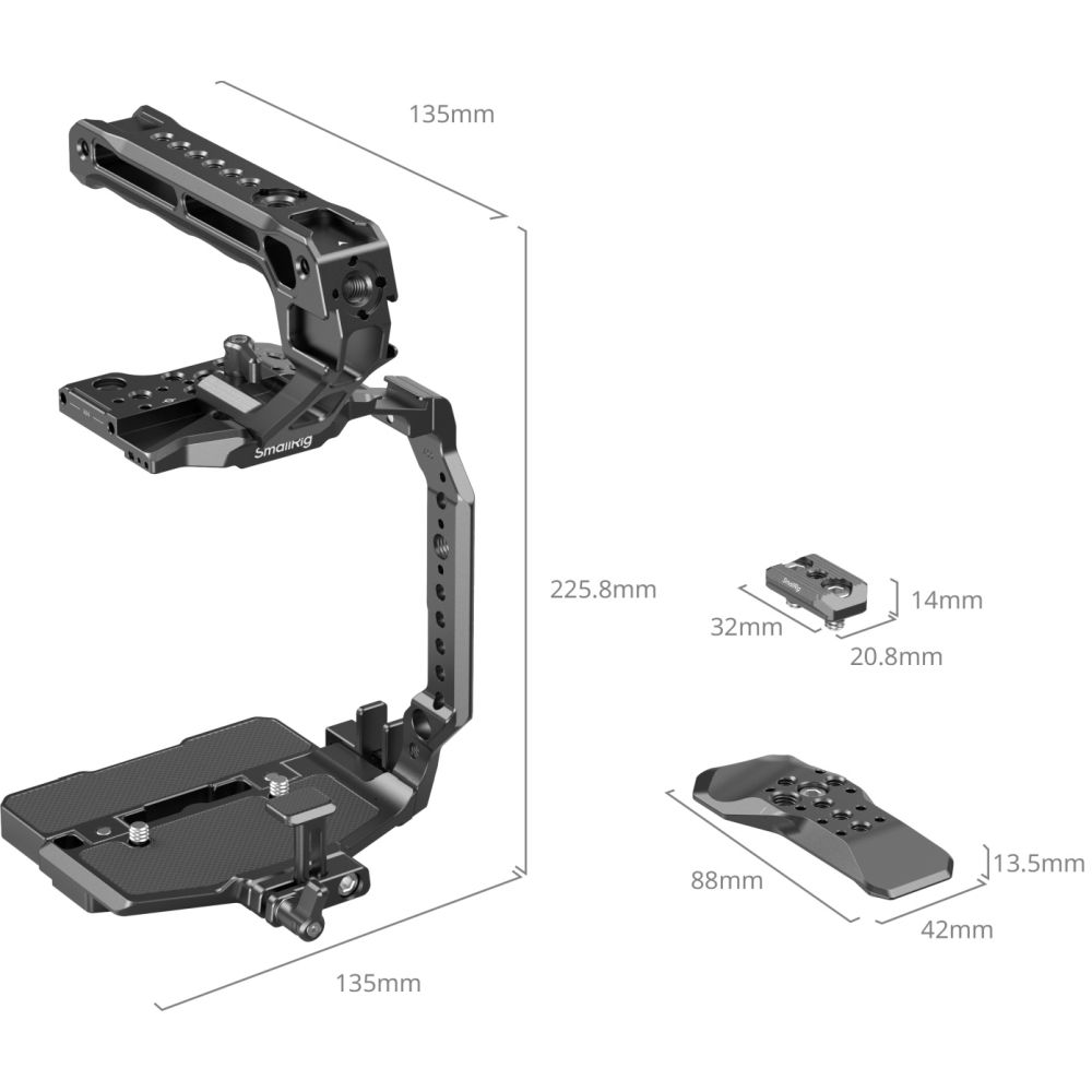 SmallRig 5136 Kit gabbia per Canon EOS C80