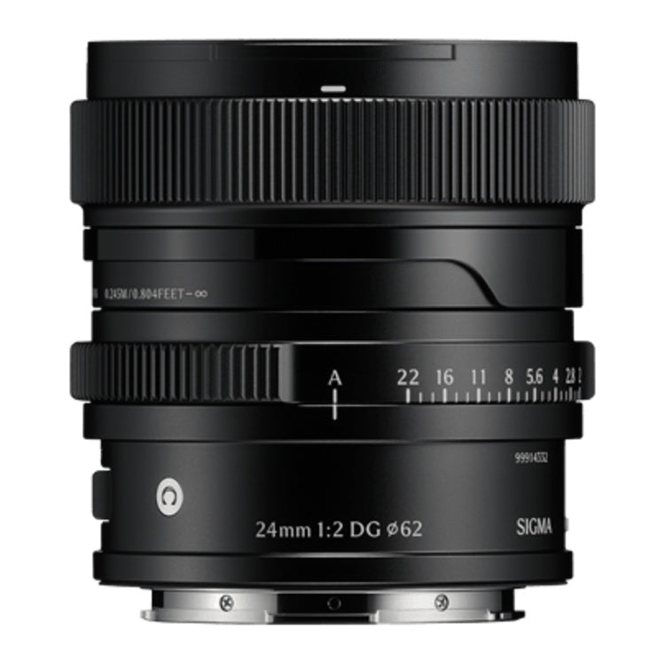 SIGMA 24mm f/2 DG Contemporary con attacco L - Nero