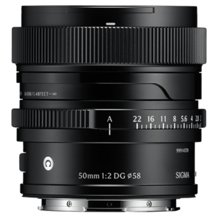 SIGMA 50mm f/2 DG Contemporary con attacco L - Nero