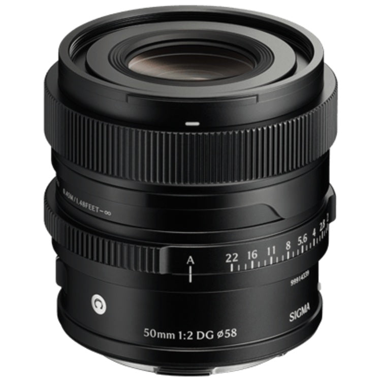 SIGMA 50mm f/2 DG Contemporary con attacco L - Nero