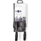 Nedis XLR 3 pin maschio-femmina cavo 3m